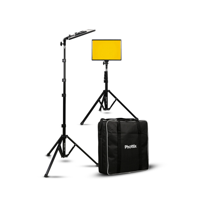 Phottix 81472 Nuada S3a LED Light Twin Kit Set комплект светодиодных осветителей
