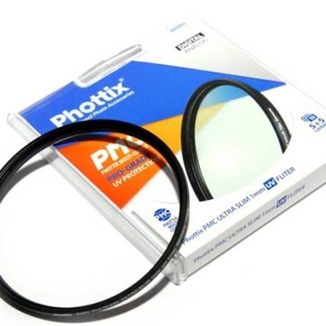 Защитный фильтр Phottix PMC с многослойным покрытием 1мм UV 52 мм