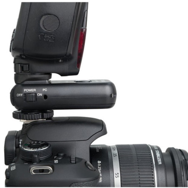 Приемник/передатчик Phottix Strato II 2.4 GHz для многоканального управления вспышкой 5 в 1 для Nikon (с кабелями)