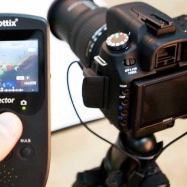Видоискатель дистанционного управления Phottix Hector Live View с проводным пультом для Canon