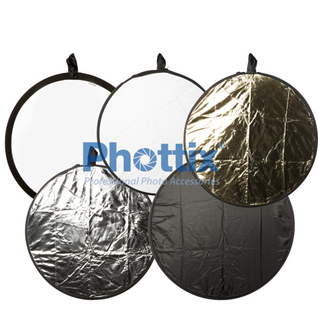 Phottix 86500 светоотражатель 5 в 1 диаметр 56 см 22"